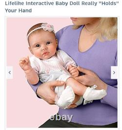 Ashton Drake Galleries Pres. Their First Interactive Doll Olivia's Gentle Touch