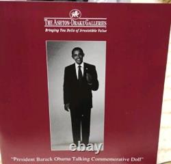 Ashton Drake Galleries President Barack Obama Talking Commemorative Doll