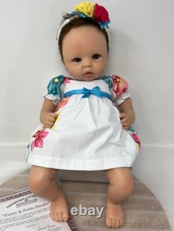 Ashton-Drake Galleries Pretty & Petite Presley TrueTouch Silicone Doll 16 #42