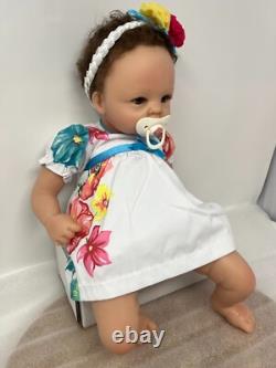 Ashton-Drake Galleries Pretty & Petite Presley TrueTouch Silicone Doll 16 #42