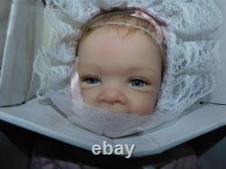 Ashton Drake Galleries Pretty in Pink Baby Doll 22 Real Touch- NEW NRFB