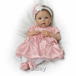 Ashton-Drake Galleries Princess Lifelike Weighted Vinyl 17'' Baby Doll New
