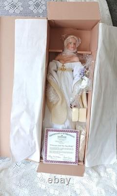 Ashton Drake Galleries Princess of The Pea Bride Doll with Certificate COA