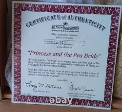 Ashton Drake Galleries Princess of The Pea Bride Doll with Certificate COA
