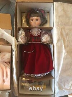 Ashton Drake Galleries Rare Ltd Ed. Four Seasons Dolls Boxed 1997 COA Excellent+