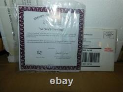 Ashton-Drake Galleries Real Touch Aubrey's Crawling Baby Doll Realistic NRFB