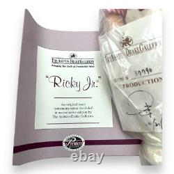 Ashton Drake Galleries Ricky Jr 2002 Exclusive Edition Signed Doll NIB COA
