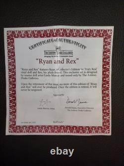 Ashton-Drake Galleries Ryan and Rex So Truly Real Lifelike Baby Boy Doll & COA