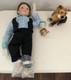Ashton-Drake Galleries Seth Boy, Dog, and Cat