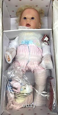 Ashton Drake Galleries Sleepytime Emma First Issue 20 Interactive Vinyl Doll