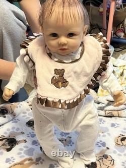 Ashton-Drake Galleries So Truly Real Interactive Vinyl Baby Doll Katie