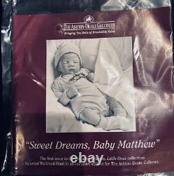 Ashton Drake Galleries Sweet Dreams Baby Matthew by Waltraud Hanl Baby Doll NEW