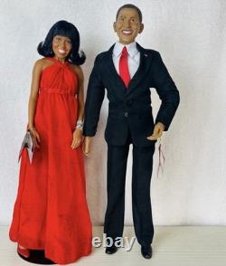 Ashton-Drake Galleries Talking Barack & Michelle Obama Inauguration /COA' s