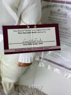 Ashton-Drake Galleries Tiny Miracles Destiny Doll by Lorna Miller With Box COA