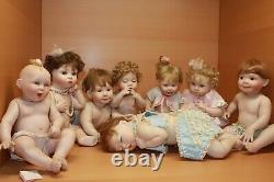 Ashton-Drake Galleries Titus Tomescu Lot of 7 Porcelain Dolls (not 8 dolls)