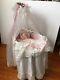 Ashton-Drake Galleries Victorian Lullaby Doll with bassinet and original box