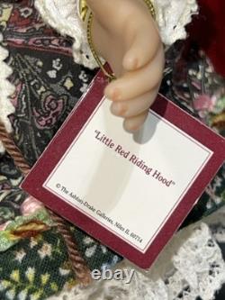 Ashton-Drake Galleries Vinyl Doll Little Red Riding Hood By Dianna Effner RARE