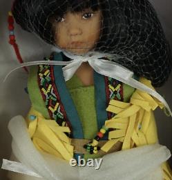 Ashton-Drake Galleries Vinyl Doll Tiny Fancy Shawl Dancer Dianna Effner