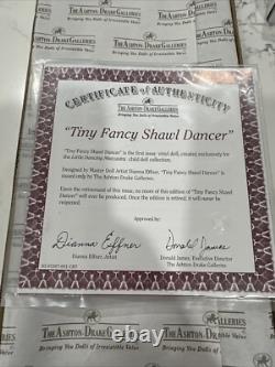 Ashton-Drake Galleries Vinyl Doll Tiny Fancy Shawl Dancer Dianna Effner