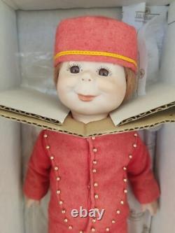 Ashton Drake Galleries WRAPPED UP FOR CHRISTMAS DOLL LIMITED EDITION