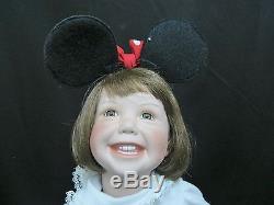 Ashton-Drake Galleries Walt Disney World Girl Porcelain Doll