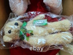 Ashton-Drake Gallery 23 Holly Porcelain 1998 Holiday Doll & Stand 1457 of 2500