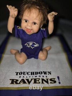 Ashton Drake Gallery Baltimore Ravens Doll Collection Touchdown Ravens