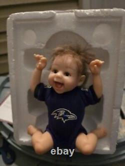 Ashton Drake Gallery Baltimore Ravens Doll Collection Touchdown Ravens