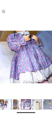 Ashton Drake Gathering Violets doll by Helen Steiner Rice Garden Inspirations