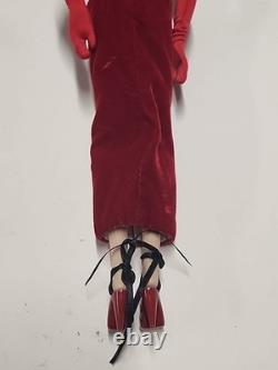 Ashton Drake Gene Doll Madra Lord in Scarlet Temptress Red Eyebrow Version NEW