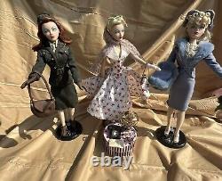 Ashton Drake Gene Dolls Lot Of 3