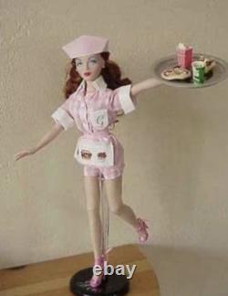 Ashton Drake Gene Marshall Doll Pink Car Hop RARE HTF Used See Note & Pics