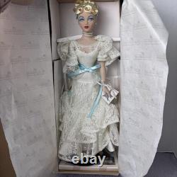 Ashton-Drake Gene Share The Dream 16in Fashion Doll White Lace Gown In Box