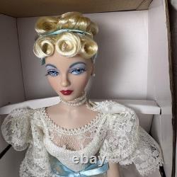 Ashton-Drake Gene Share The Dream 16in Fashion Doll White Lace Gown In Box