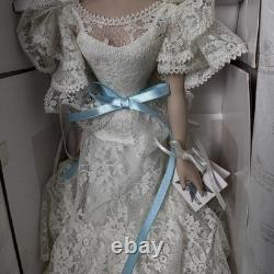 Ashton-Drake Gene Share The Dream 16in Fashion Doll White Lace Gown In Box