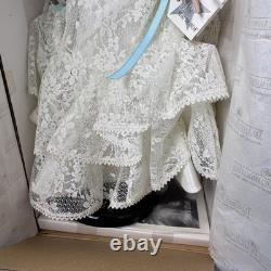 Ashton-Drake Gene Share The Dream 16in Fashion Doll White Lace Gown In Box