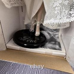 Ashton-Drake Gene Share The Dream 16in Fashion Doll White Lace Gown In Box