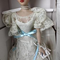 Ashton-Drake Gene Share The Dream 16in Fashion Doll White Lace Gown In Box