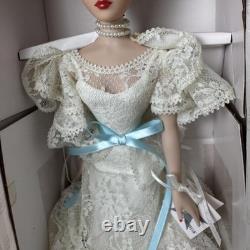 Ashton-Drake Gene Share The Dream 16in Fashion Doll White Lace Gown In Box