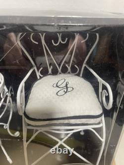 Ashton Drake Gene's Patio Set White Table & Chairs Set with Box and Shipper NRFB