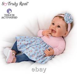 Ashton-Drake Giggles And Grins Touch-Activated Baby Doll by Sherry Rawn