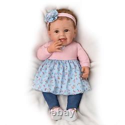 Ashton-Drake Giggles And Grins Touch-Activated Baby Doll by Sherry Rawn