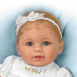 Ashton Drake Grandma's Pearls Of Wisdom Lifelike Baby Girl Doll Pearl Dress 19