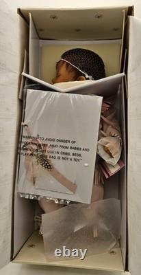 Ashton-Drake Great Spirit Rider Native American Vinyl Doll w Rocking Horse NIB