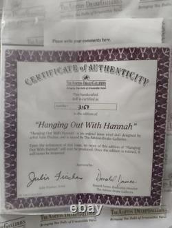 Ashton-Drake Hanging Out with Hannah 30 Doll NIB COA Julie Fischer