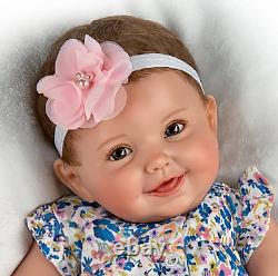 Ashton Drake Harmony Baby Doll 11th Annual Baby Photo Contest Winner by Ping Lau