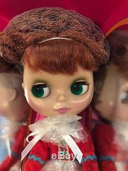 Ashton Drake Hasbro Blythe Big Eyes Doll 1st Reissue Flower Power Red Hair NRFB