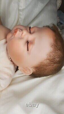 Ashton-Drake Heart Full Of Love Bella Silicone Baby Doll AS IS