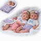 Ashton Drake Hope and Faith Baby Doll Set Mayra Garza So Truly Real Twins 14