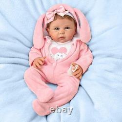 Ashton Drake Hopped Into My Heart Lifelike Baby Girl Doll by Linda Murray 19